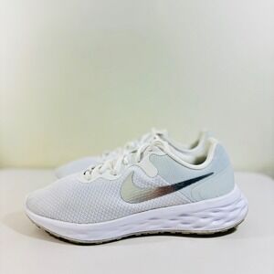 Nike Revolution 6 NN‎ DC3729-101 White Womens Running Shoes Sneakers Size 9